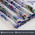 DKTIE Magnolia Pattern Stained Glass Window Film Floral Decorative Window - Image 8