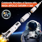 CubicFun NASA Apollo Saturn V 3D Rocket Puzzle Kit, 136 Pieces, Ages 8+ - Image 2