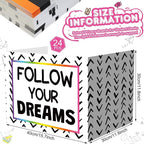 Honoson 24 Pcs Bulk Inspirational Privacy Folders - Image 2