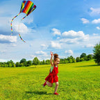 HENGDA KITE for Kids&Adults Rainbow Parafoil Kite - Image 6