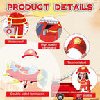 60pcs Firefighter Cutouts Fire Truck Bulletin Board Decorations Fireman Theme - Image 3