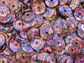 Sequins 8mm 800/Pkg Purple by Golden+Leaf