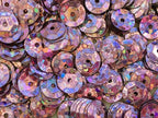 Sequins 8mm 800/Pkg Purple by Golden+Leaf