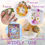 110Pcs Fall Dried Pressed Flowers - Image 4
