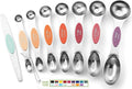 Spring Chef Stainless Steel Metal Magnetic Measuring Spoons Set of 8 by SpringChef