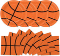 48Pcs Basketball Paper Plates and Napkins Basketball Birthday Party Decorations by Qyeahkj