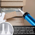 Three bearing energy-saving blue aluminum tube universal sausage glue gun - Image 6