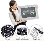 AnyDesign 6 Rolls 47Ft Ruffled Bulletin Board Borders Fabric Bulletin Border - Image 3
