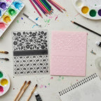 Yuanchu 3D Plastic Embossing Folder Template - Image 2