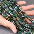 ICAI Beads 5x8mm Natural Beads Rondelle Spacer Loose Beads - Image 3