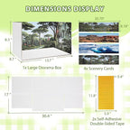 DZrudun Diorama Box for School Projects - Image 6