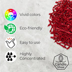 Red Candle Dye 2oz for Soy Candle Making – Highly Concentrated Candle Wax Dyes - Image 2