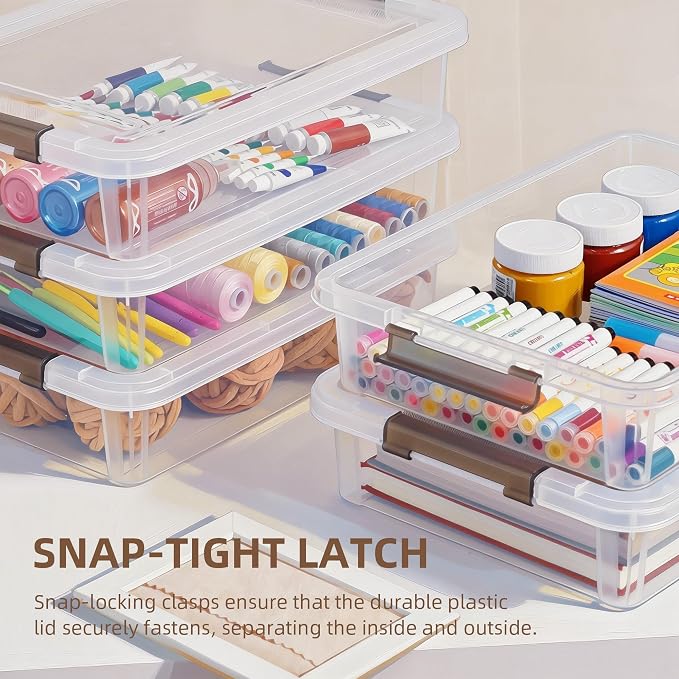 Citylife 3 PCS Plastic Storage Bins - Image 4