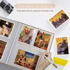 Popotop Large Photo Album Self Adhesive 4x6 5x7 8x10 Scrapbook Album DIY - Image 5