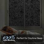 rabbitgoo Total Blackout Window Film, 35.4" x 78.7" | Sun Blocking Light Blocker - Image 2