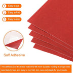 MECCANIXITY Adhesive Felt Sheets, Felt Fabric Crafts Back Adhesive Felt Sheets - Image 4