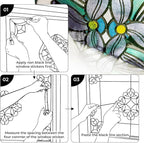 ADD.HERES Window Stickers, ‌Stained Glass Window Privacy Film, UV Blocking - Image 4