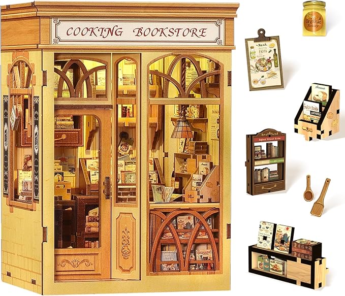Fsolis Book Nook Kit by FsolisDIYDollhouse