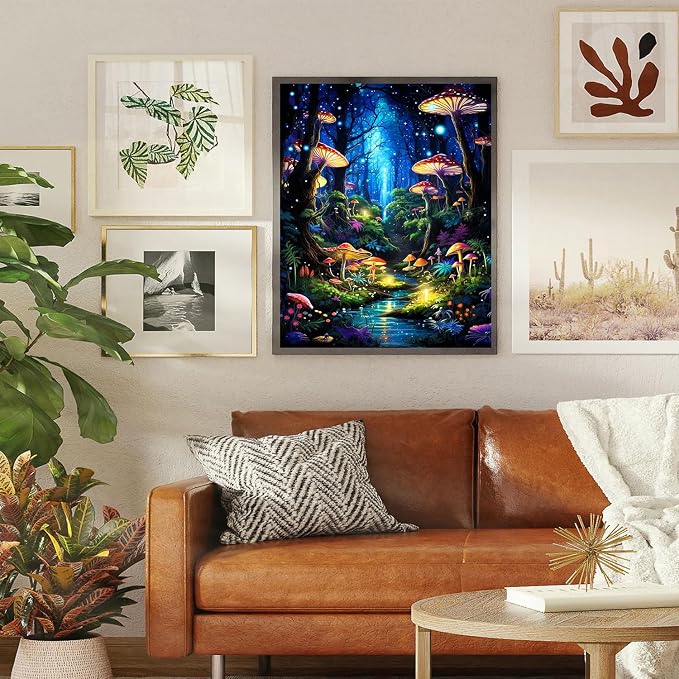 xackcme Mushroom Paint by Numbers - Image 5