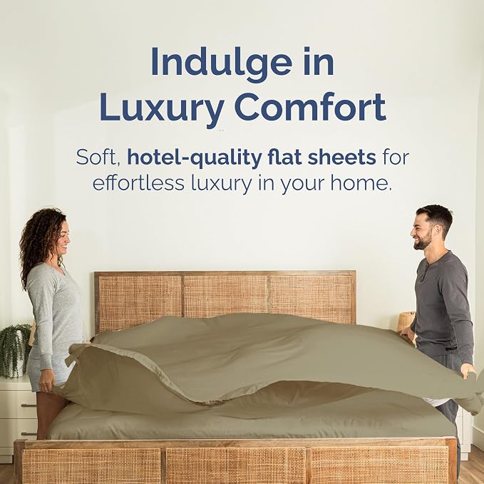 Twin XL Size Flat Sheet - Image 2