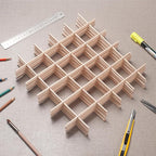 Balsa Wood Sticks for Crafts, Balsa Wood Strips 1/8 in+3/16 in+1/4 in, - Image 2
