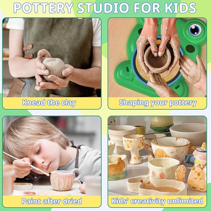 Aujazyble Pottery Wheel for Kids - Image 5