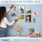 8x8 Picture Frames with 6x6 Mat, 6 Pack, Contemporary, Inspirations | These - Image 5