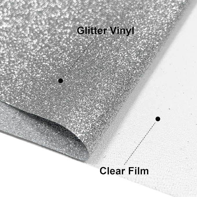 Heat Transfer Vinyl Sheets 12"x10" – PU & Glitter HTV - Image 3