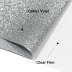 Efuncro- Sliver Glitter HTV Heat Transfer Vinyl - Image 3