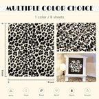 Tintnut Black White Leopard Permanent Vinyl 8 Sheets 12x10in Adhesive Vinyl | - Image 2