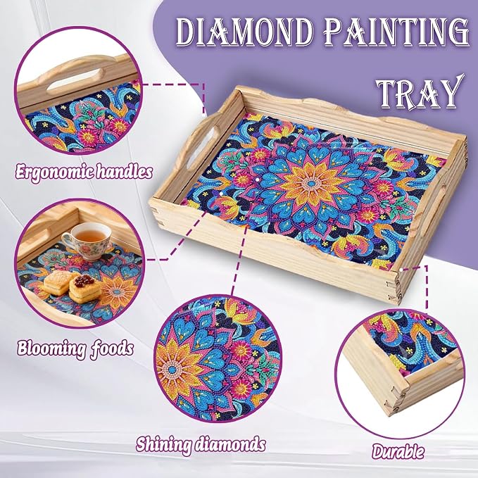 EWJRNSF Mandala 5D Diamond Painting Diamond Art Kits - Image 5