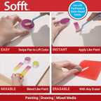 Sofft Artist Tools by GOLDEN, Knives and Covers - Image 5