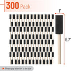 Bates- Foam Paint Brushes, 1 Inch, 300 Pack, Foam Brushes - Image 2