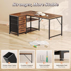 PRAISUN 43.3" Small Computer Desk - Image 8