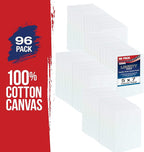 U.S. Art Supply 5 X 7 Inch Art Canvas Board Panels 96 Pack - Image 2