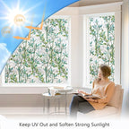 LEMON CLOUD Window Privacy Film, Stained Glass Window Film, Decorative Rainbow - Image 3