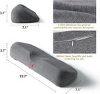 Cervical Neck Pillows for Pain Relief Sleeping, Memory Foam Neck Bolster - Image 7