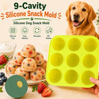 9-Cavity Silicone Freezer Dog Treat Mold - Image 5