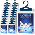 Moisture Absorber Sachets Activated Charcoal 7.5 oz/212g - Remove Excess Moisture In Air & Odor - Desiccant Dehumidifier for Closet, Drawer, Storage - Dampness & Humidity Control - Set of 20