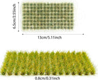 Woohome 120 PCS Bushy Tufts Static Grass Tuft Model Grass Tuft - Image 5