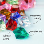 Fake Ice - Gemstones and Crystals - Pack of 165 pcs Vase Filler - Jewels - Image 3