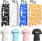 24 Sheets Iron on Letters, Heat Transfer Iron-On Letters - Image 3