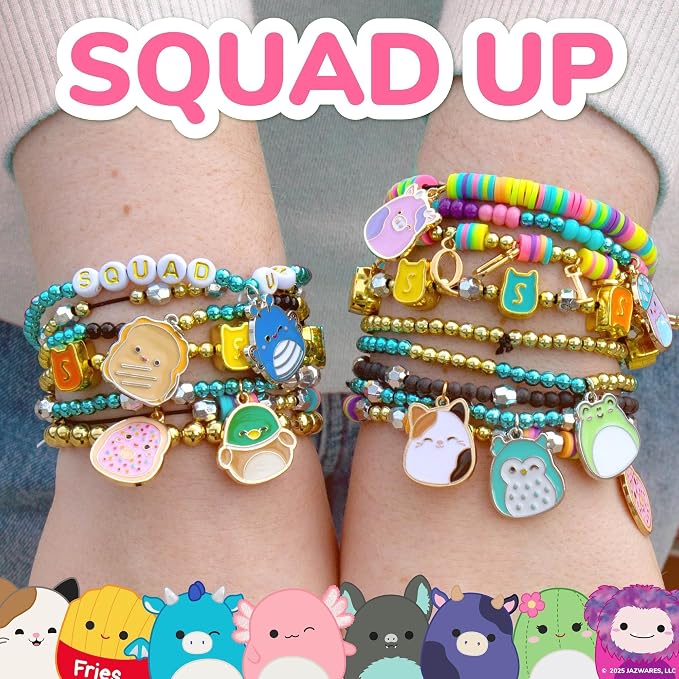Original Squishmallows Bracelet Design Set, Cute & Friendship Bracelet Kit - Image 7