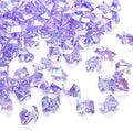 DomeStar 150PCS Purple Fake Ice, Fake Diamonds Sparkling Plastic Gems Vase by DOMESTAR