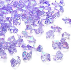 DomeStar 150PCS Purple Fake Ice, Fake Diamonds Sparkling Plastic Gems Vase by DOMESTAR