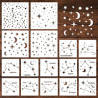 Keluna Star Stencils for Wall Decor - Image 2