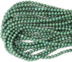 60PCS 6mm Natural African Jade Gemstone Round Loose Beads - Image 3