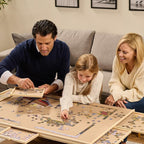 1500 Piece Rotating Wooden Puzzle Board - Image 6