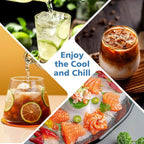 Azyh Ice Cube Trays for Freezer, 2 Pack Ice Cube Tray - Image 8