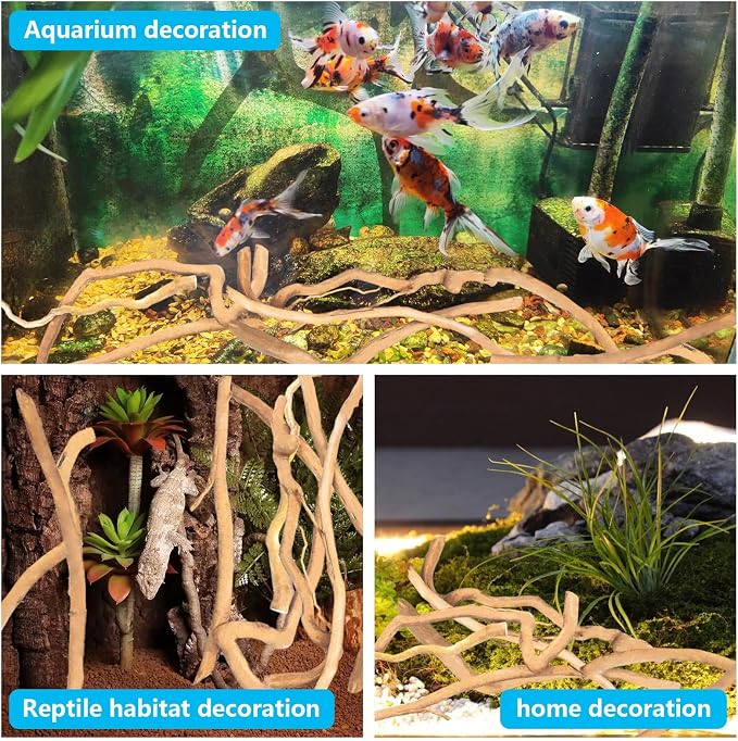 Hamiledyi Natural Driftwood for Aquarium Decor - Image 6
